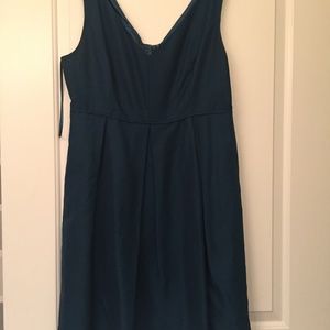 J Crew Teal Dress